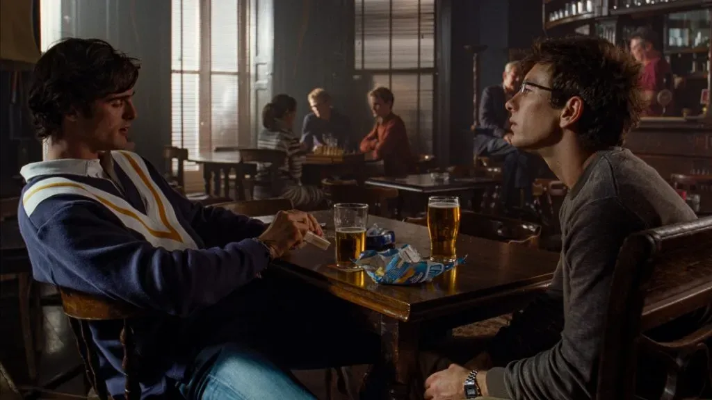 Barry Keoghan and Jacob Elordi in Saltburn.