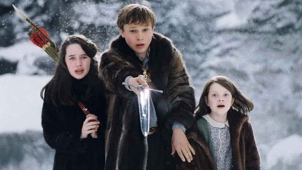 William Moseley, Anna Popplewell and Georgie Henley in The Chronicles of Narnia. (Source: IMDb)