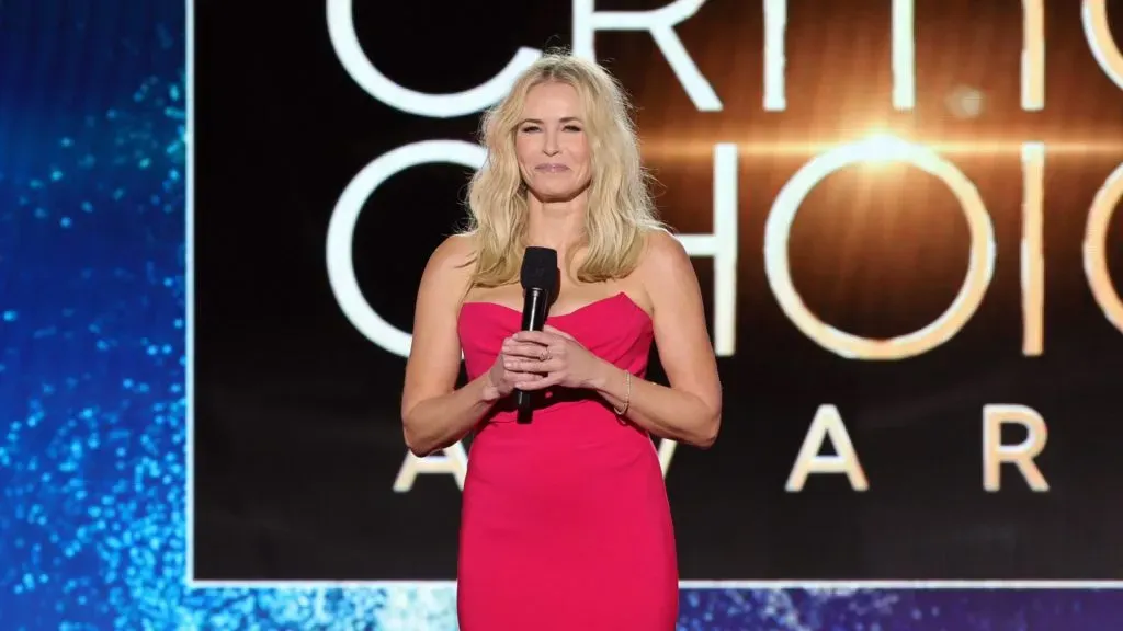 Host Chelsea Handler speaks onstage during the 28th Annual Critics Choice Awards. (Source: Kevin Winter/Getty Images for Critics Choice Association)