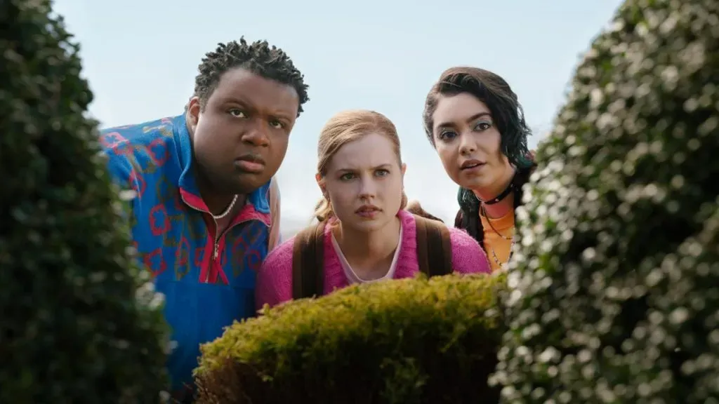 Jaquel Spivey, Angourie Rice, and Auli’i Cravalho in “Mean Girls” (2024) (IMDb/Paramount Pictures)