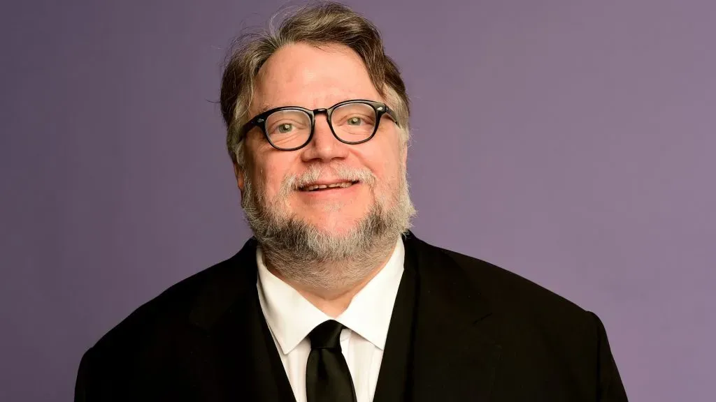 Guillermo del Toro poses in the IMDb exclusive portrait studio at the Critics Choice Association 2nd Annual Celebration of Latino Cinema & Television. (Source: Vivien Killilea/Getty Images for IMDb)