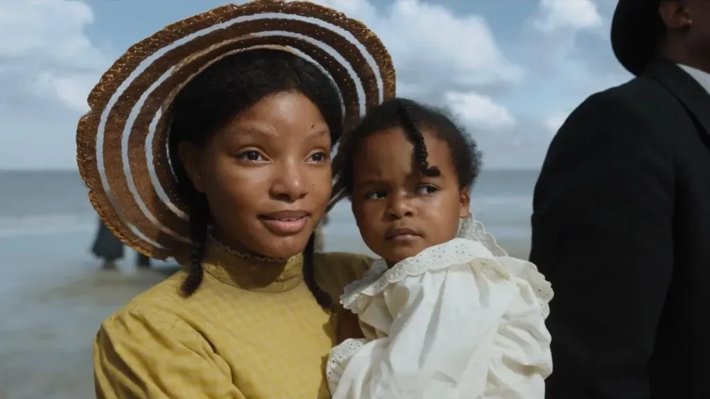 Halle Bailey in The Color Purple. (Source: IMDb)