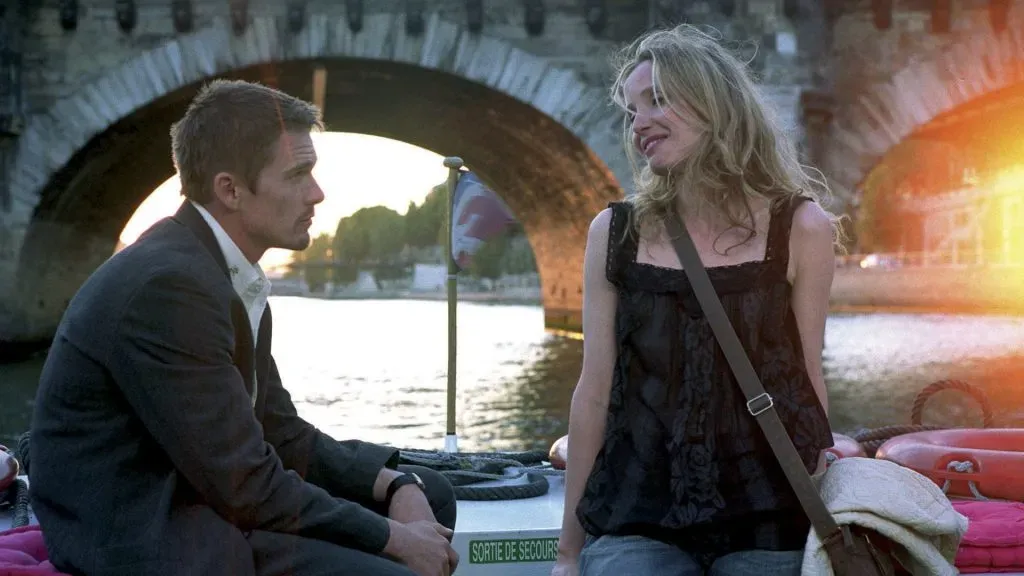 Ethan Hawke and Julie Delpy in “Before Sunset” (IMDb)