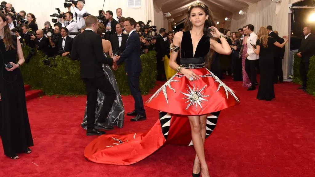 Zendaya attends the “China: Through The Looking Glass” Costume Institute Benefit Gala at the Metropolitan Museum of Art on May 4, 2015. (Source: Larry Busacca/Getty Images)