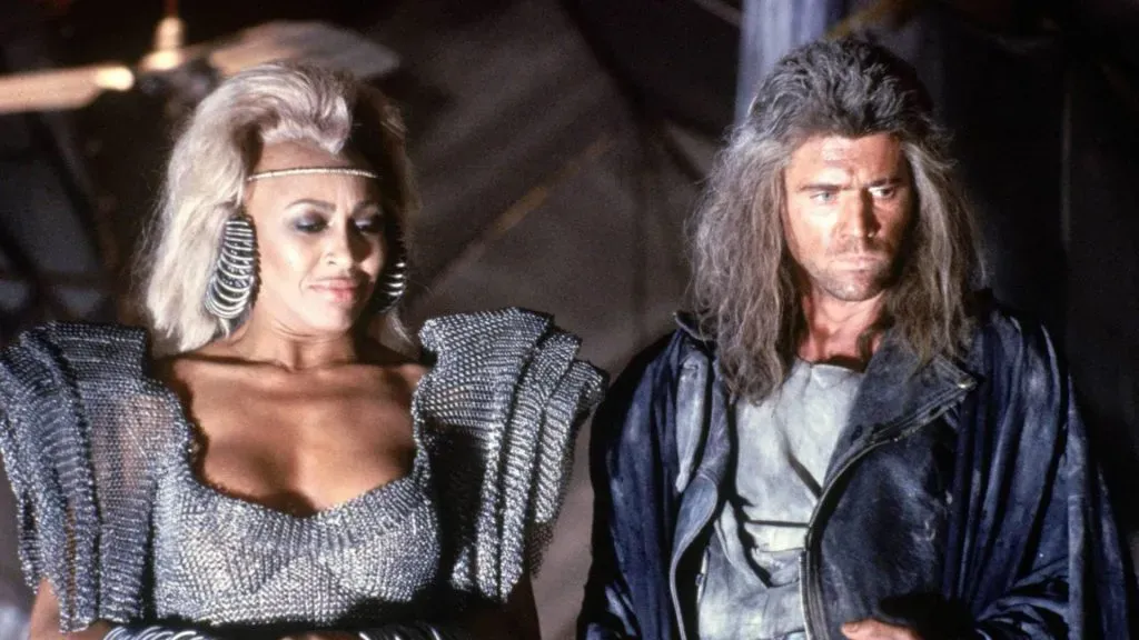 Tina Turner and Mel Gibson (IMDb)