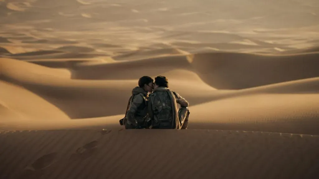 ‘Dune: Part Two’ was filmed in the desert of Abu Dhabi and Jordan (IMDb)
