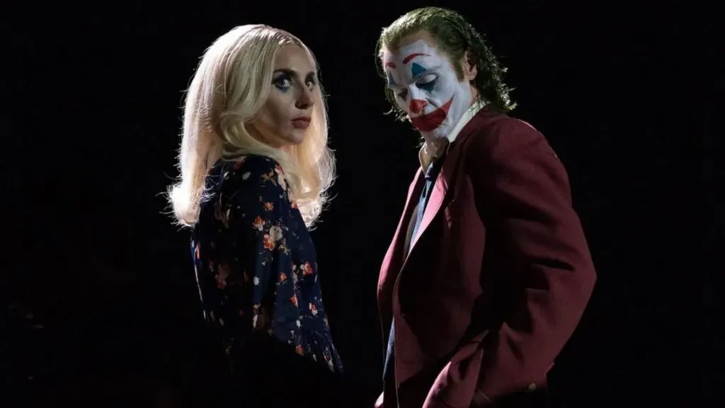 Joaquin Phoenix and Lady Gaga in Joker: Folie à Deux. (Source: IMDb)
