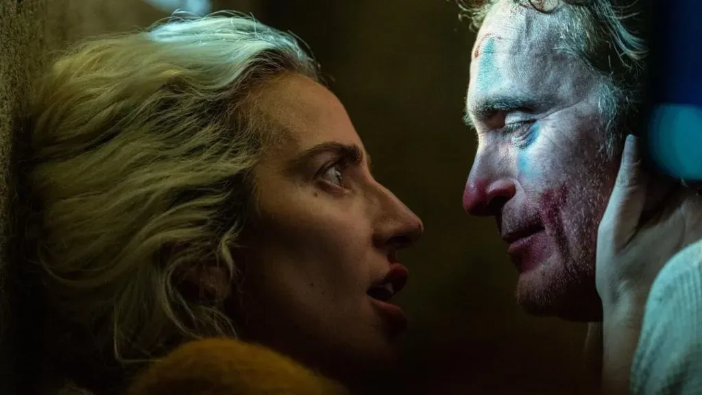 Joaquin Phoenix and Lady Gaga in Joker: Folie à Deux. (Source: IMDb)