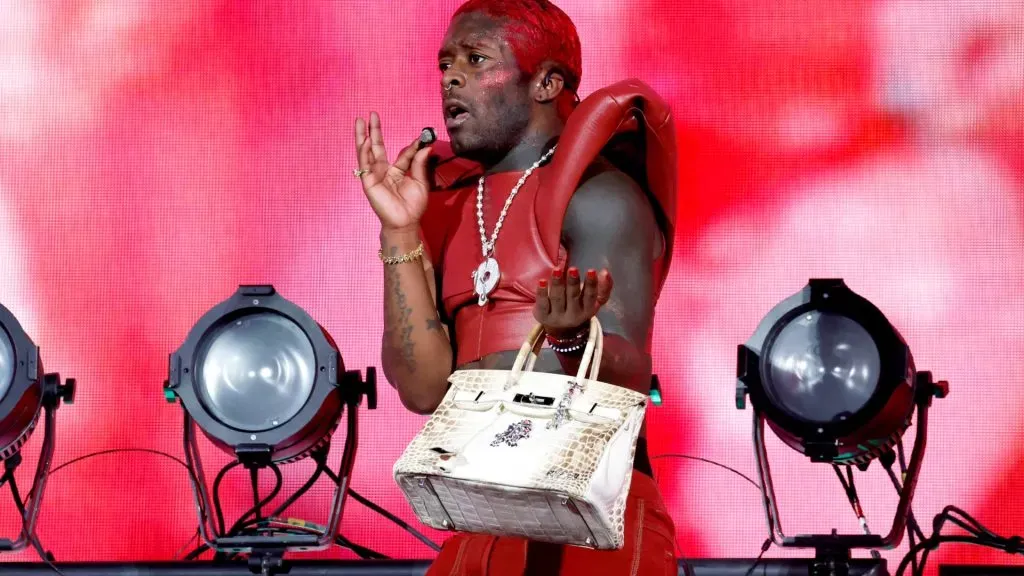 Lil Uzi Vert performs at the Coachella Stage during the 2024 Coachella Valley Music and Arts Festival at Empire Polo Club on April 19, 2024 in Indio, California. (Source: Frazer Harrison/Getty Images for Coachella)