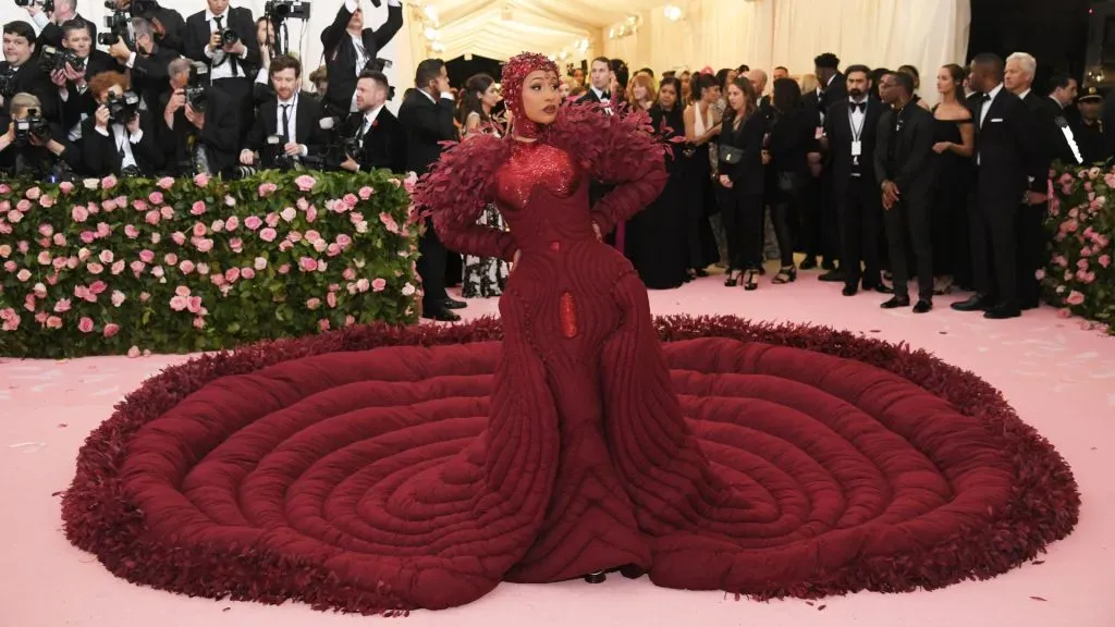 Cardi B attends The 2019 Met Gala Celebrating Camp: Notes on Fashion at Metropolitan Museum of Art on May 06, 2019. (Source: Neilson Barnard/Getty Images)