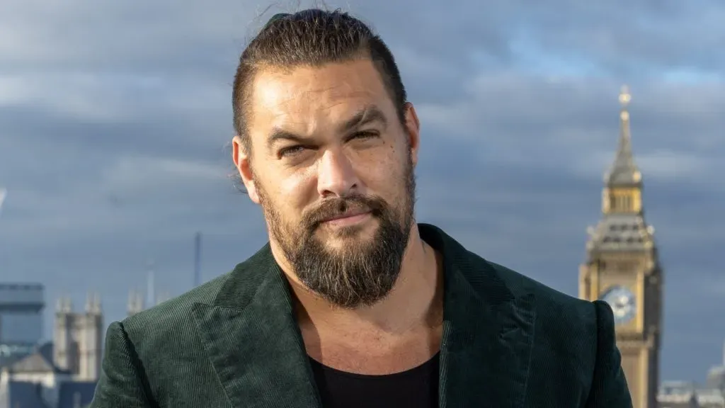 Jason Momoa attends the “Aquaman” photocall on December 11, 2023 in London, England. (Source: Shane Anthony Sinclair/Getty Images)