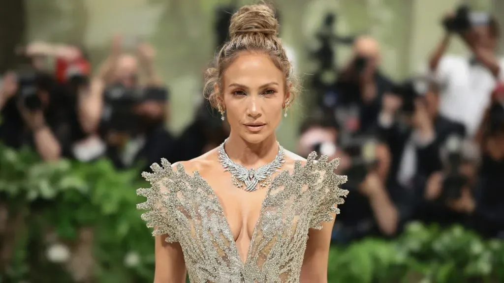Jennifer Lopez attends The 2024 Met Gala Celebrating “Sleeping Beauties: Reawakening Fashion” at The Metropolitan Museum of Art on May 06, 2024 in New York City. (Source: Dimitrios Kambouris/Getty Images for The Met Museum/Vogue)