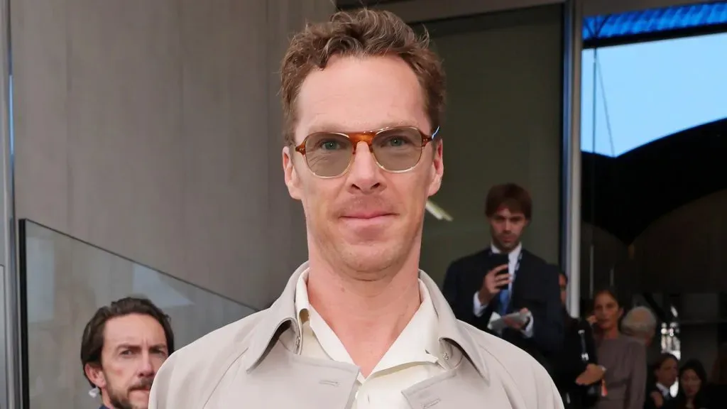 Benedict Cumberbatch attends the Prada fashion show during the Milan Fashion Week Womenswear Spring/Summer 2024 on September 21, 2023 in Milan, Italy. (Source: Victor Boyko/Getty Images)
