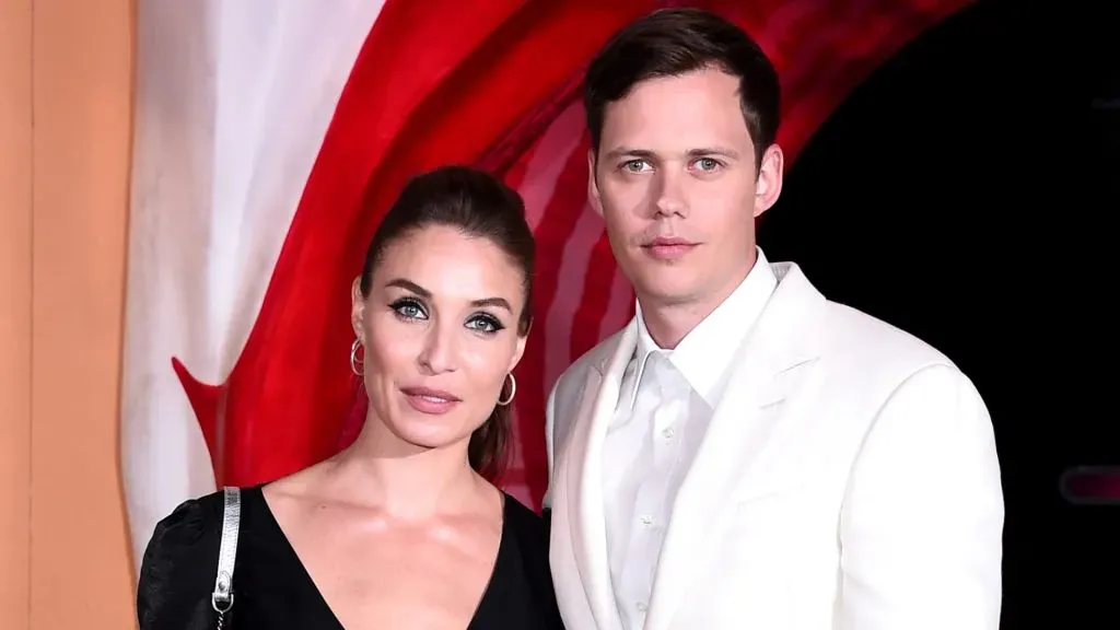 Bill Skarsgård and Alida Morberg attend the “IT Chapter Two” European Premiere at The Vaults on September 02, 2019. (Source: Eamonn M. McCormack/Getty Images)