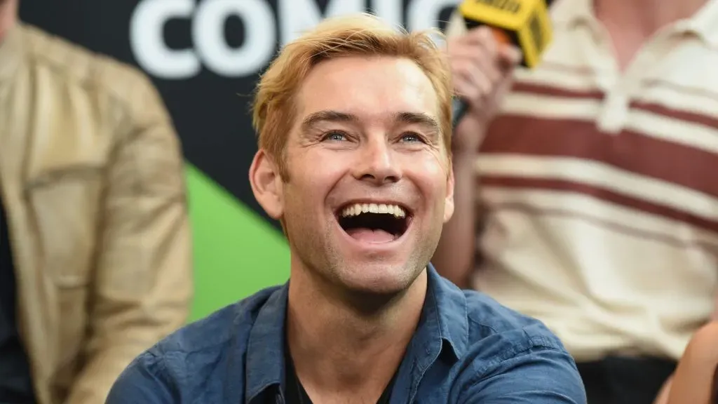 Antony Starr attends IMDb at New York Comic Con – Day 1 at Javits Center on October 5, 2018 in New York City. (Source: Dimitrios Kambouris/Getty Images for IMDb)