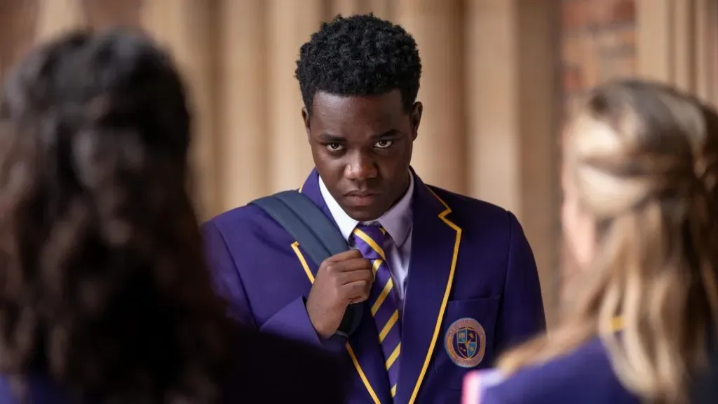 Josh Tedeku in “Boarders”. (Source: @BBC Pictures)
