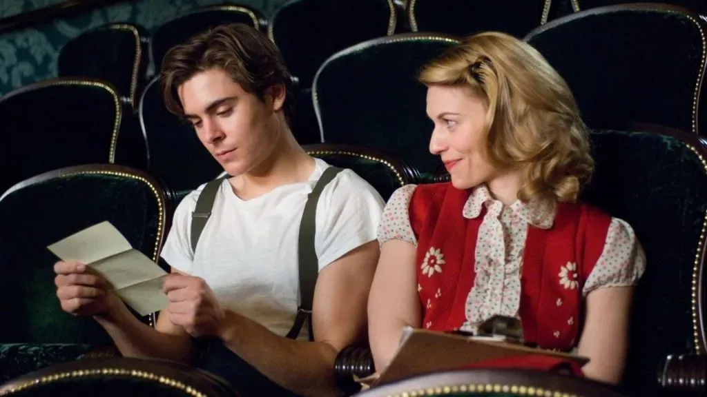 Zac Efron and Claire Daines in ‘Me and Orson Welles’ (IMDb)