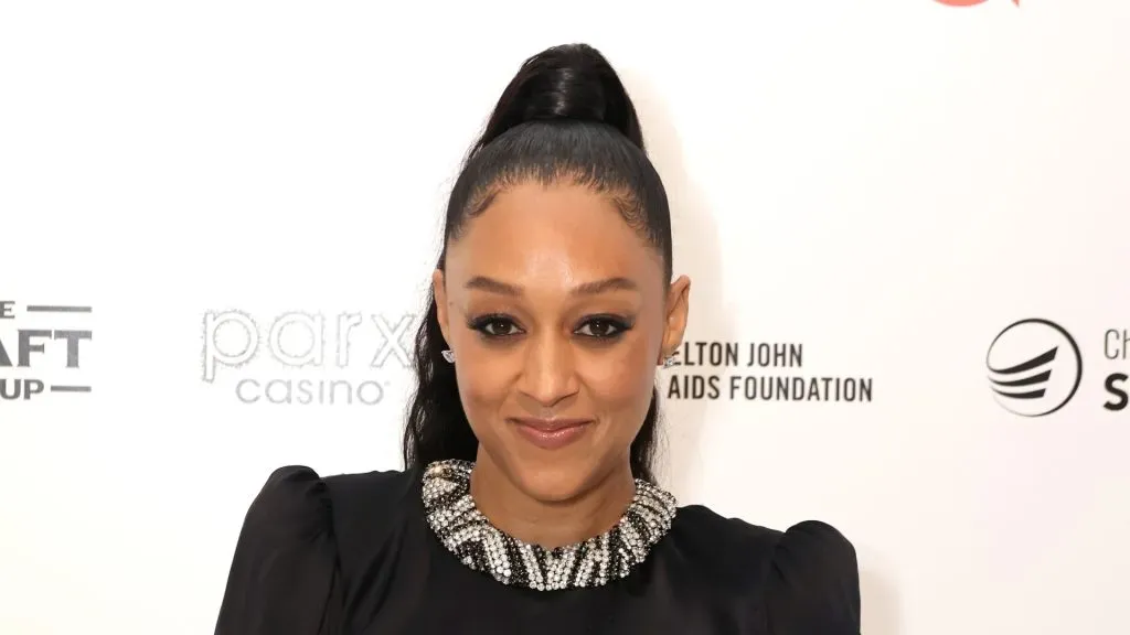 Tia Mowry attends Elton John AIDS Foundation’s 32nd Annual Academy Awards Viewing Party on March 10, 2024 in West Hollywood, California. (Source: Anna Webber/Getty Images for the Elton John AIDS Foundation)