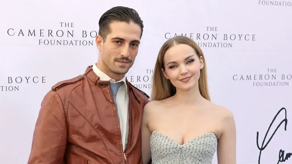 Damiano David and Dove Cameron attend the Cameron Boyce Foundation’s 3rd Annual Cam for a Cause Gala at The Beehive on June 02, 2024 in Los Angeles, California. (Source: Kevin Winter/Getty Images)