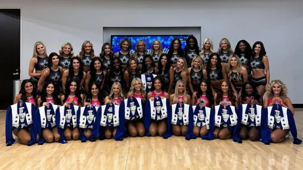 Dallas Cowboys Cheerleaders 2024. (Source: @dccheerleaders)