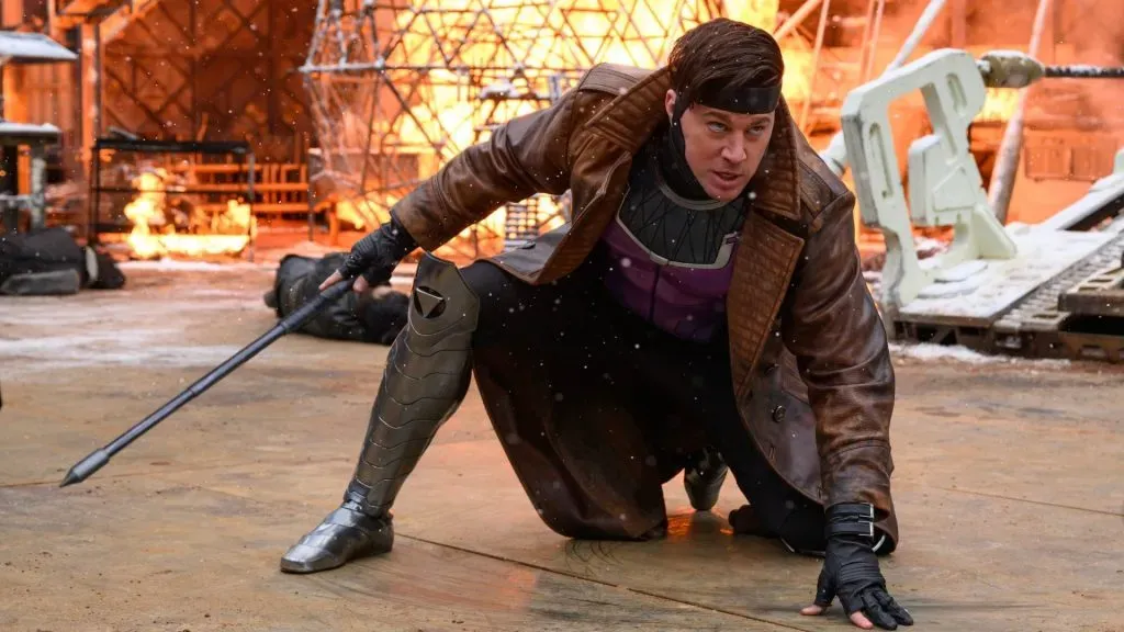 Channing Tatum as Gambit in “Deadpool & Wolverine”. (Source: @JoshuaYehl)