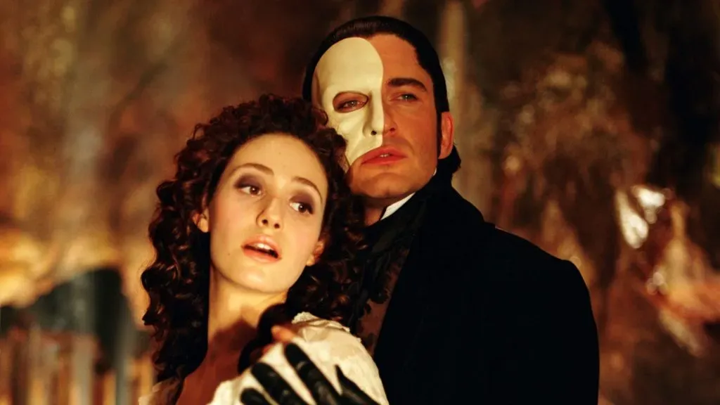 Emmy Rossum and Gerard Butler in “The Phantom of the Opera”. (Source: IMDb)