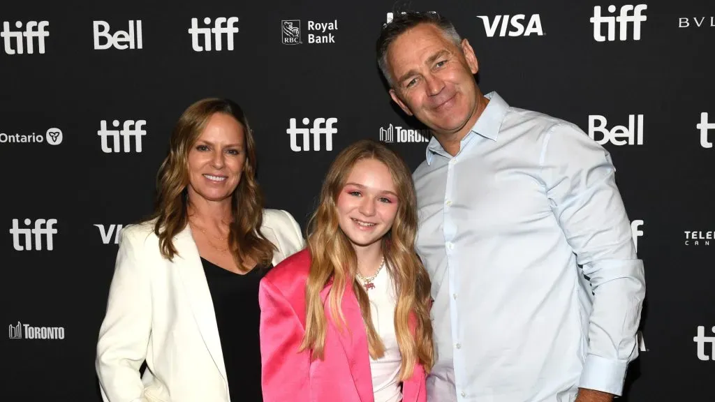 Michelle Lefler, Alix West Lefler, and Ben Lefler attend “The King Tide” Premiere during the 2023 Toronto International Film Festival at TIFF Bell Lightbox on September 11, 2023 in Toronto, Ontario. (Source: Sonia Recchia/Getty Images)