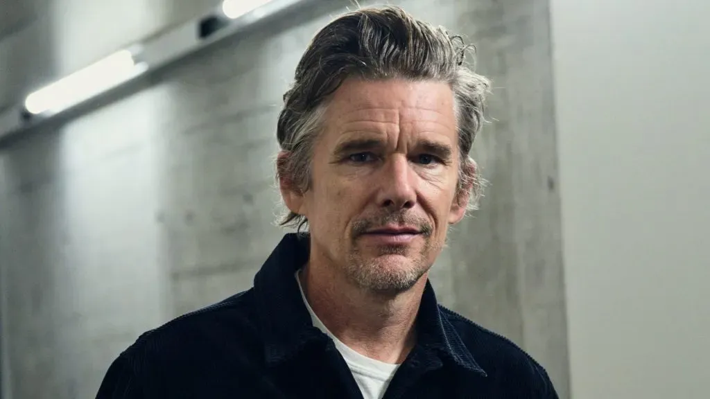 Ethan Hawke poses for a portrait session before the “ZFF Masters: Ethan Hawke” during the 19th Zurich Film Festival at Arena 4 on September 30, 2023 in Zurich, Switzerland. (Photo by Ferda Demir/Getty Images for ZFF)