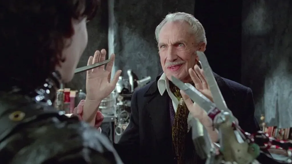 Vincent Price in “Edward Scissorhands” (Source: IMDb)