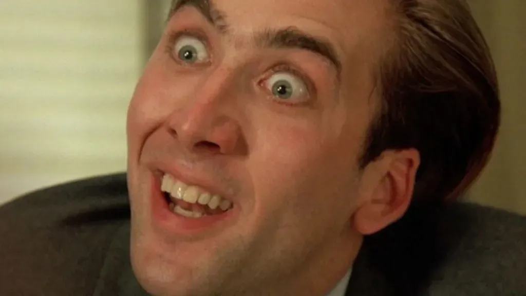 Nicolas Cage in “Vampire’s Kiss” (Source: IMDb)