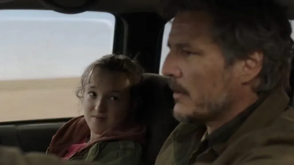 Bella Ramsey y Pedro Pascal en The Last of Us (IMDb).