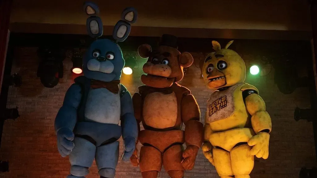 Los espeluznantes personajes de Five Nights at Freddy’s.