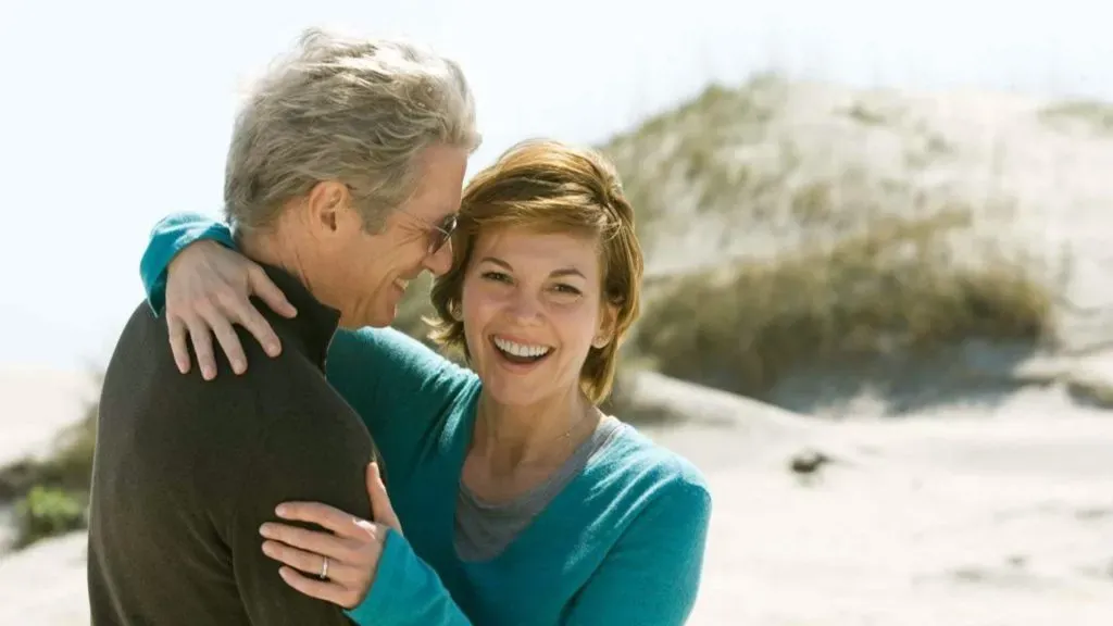 Richard Gere y Diane Lane en “Noches de Tormenta”