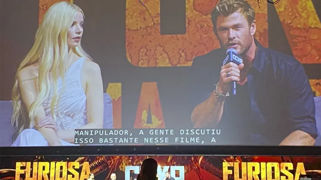 La grabación del clip fue previa al panel de la CCXP. (Fede Carestía)