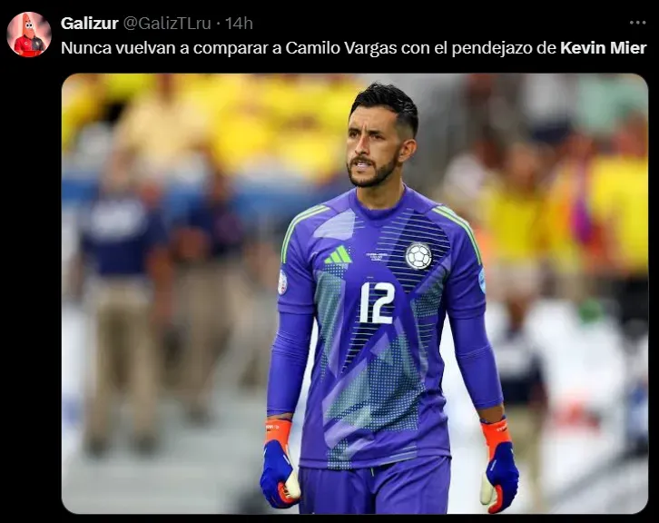 Las redes no perdonan a Kevin Mier. (X)