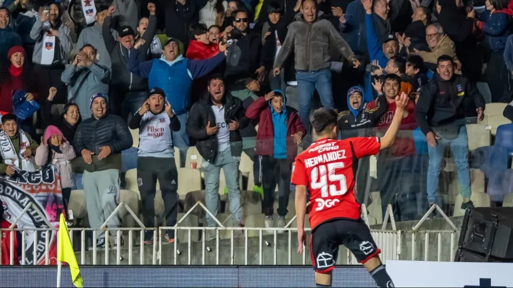 Leandro Hernández asoma como titular en Colo Colo vs Audax. | Imagen: Guille Salazar/DaleAlbo.