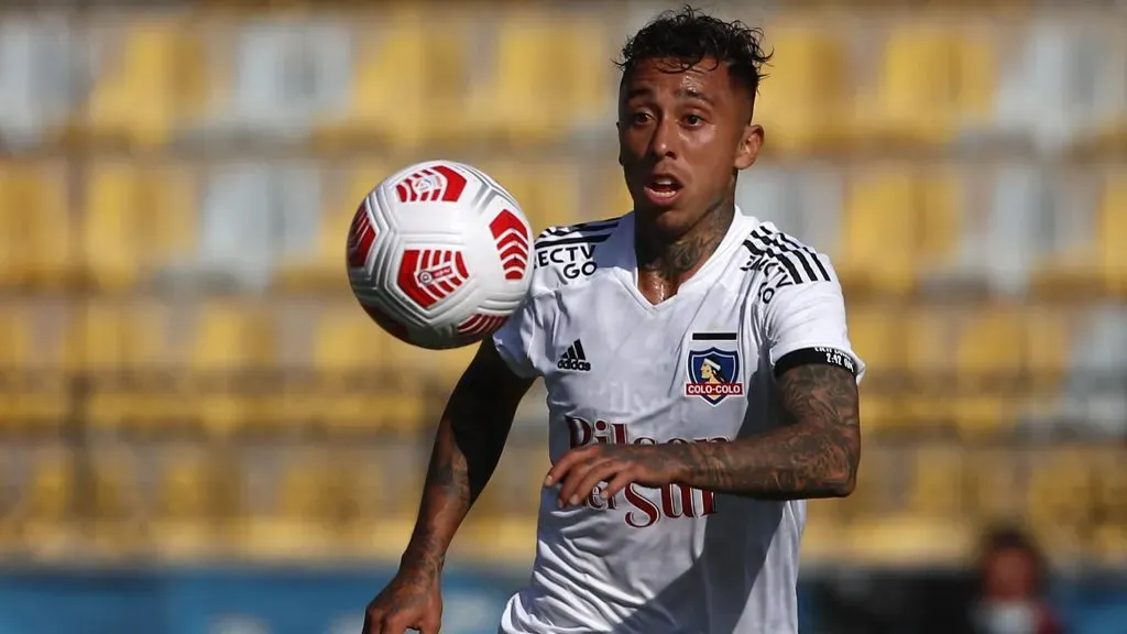 Martín Rodríguez en Colo Colo. Crédito: Photosport