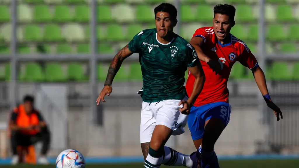 Jonathan Villagra en la selección chilena sub 23. | Imagen: Photosport.