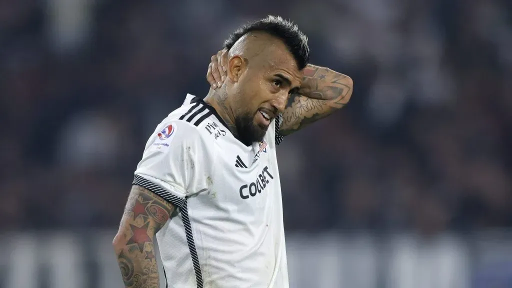 Arturo Vidal sufrió con la derrota de Chile vs Argentina. | Imagen: Photosport.