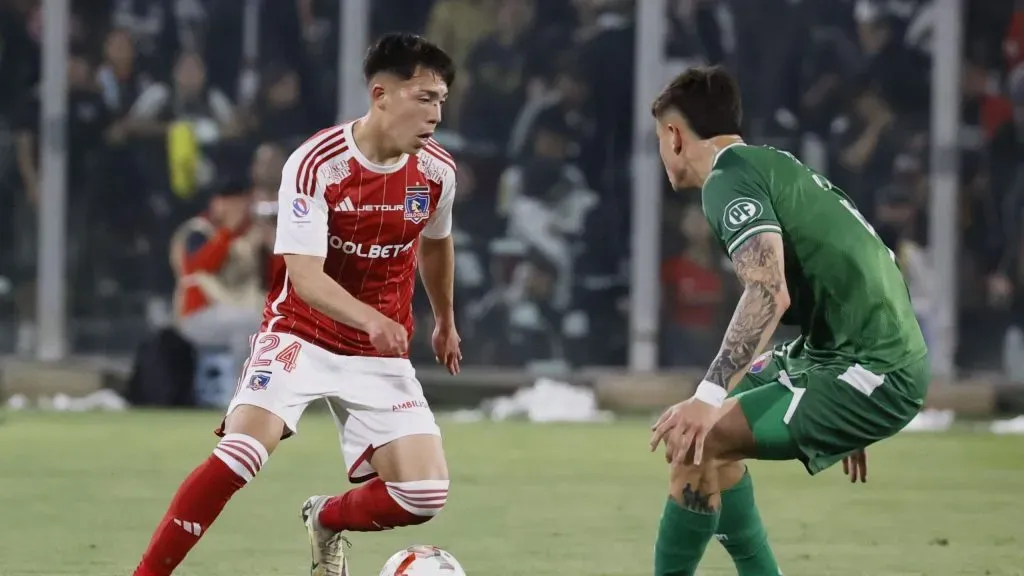 Leandro Hernández suma el doble de minutos sub 21 en Colo Colo. | Imagen: Photosport.