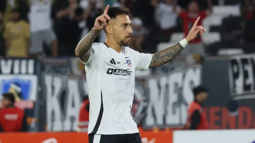 Javier Correa no tuvo un buen partido con Colo Colo