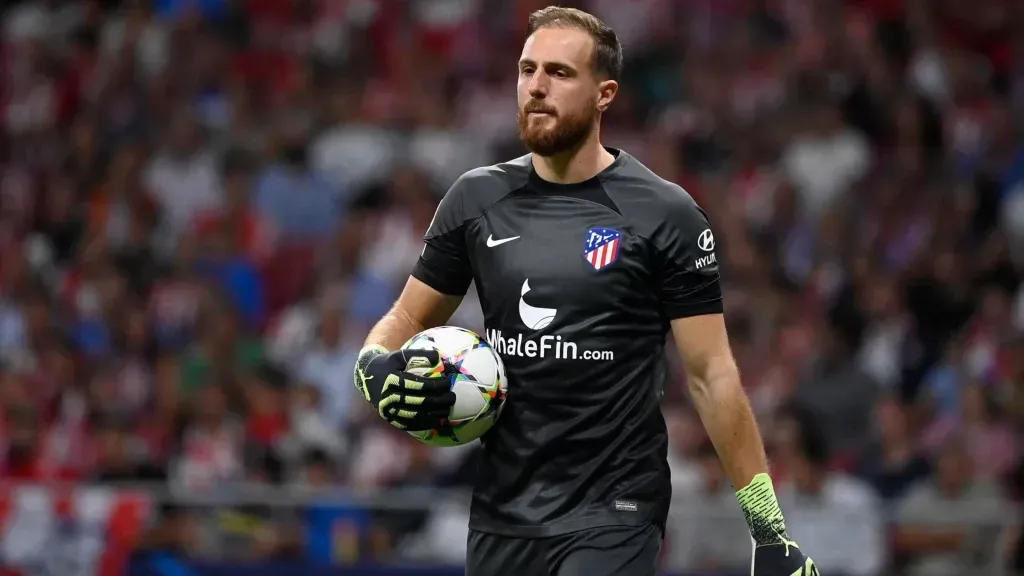 Jan Oblak con el Atlético de Madrid