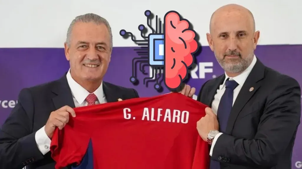 Alfaro fue presentado en la selección nacional