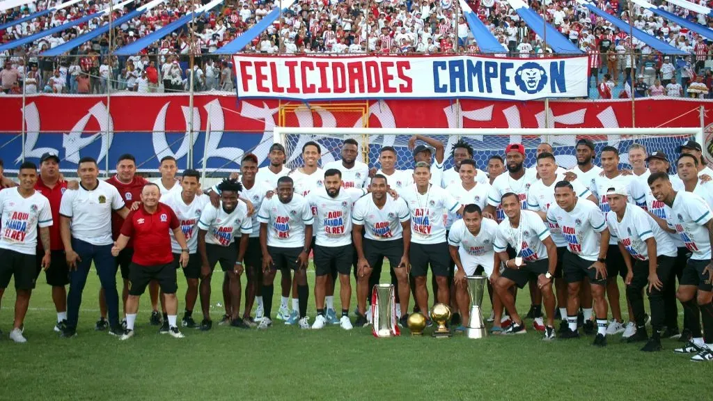 Olimpia lideró durante todo el campeonato hondureño.