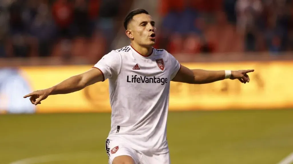 Rubio Rubín con el Real Salt Lake