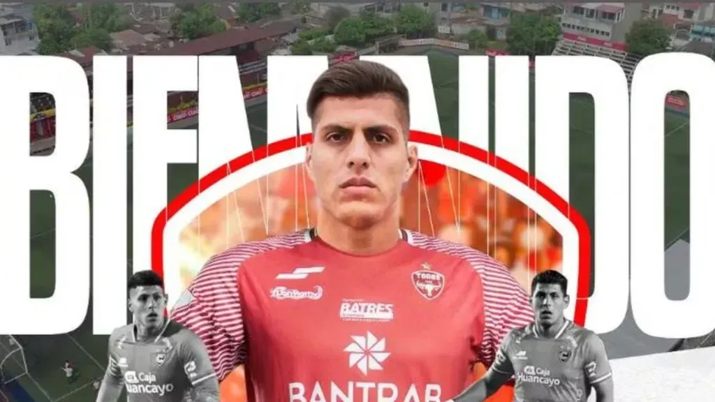 El futbolsita peruano firmó hace dos días para Malacateco.