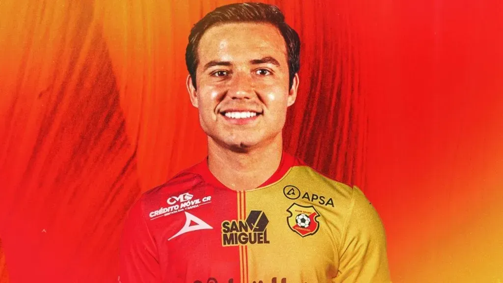Erick Cubo Torres con Herediano