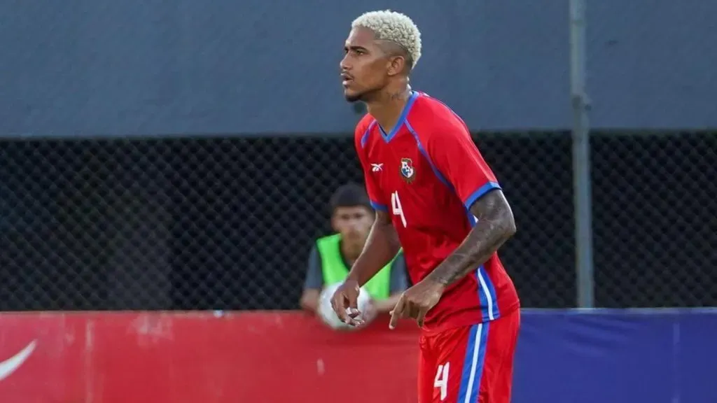 Eduardo Anderson en la Selección de Panamá (Fepafut)