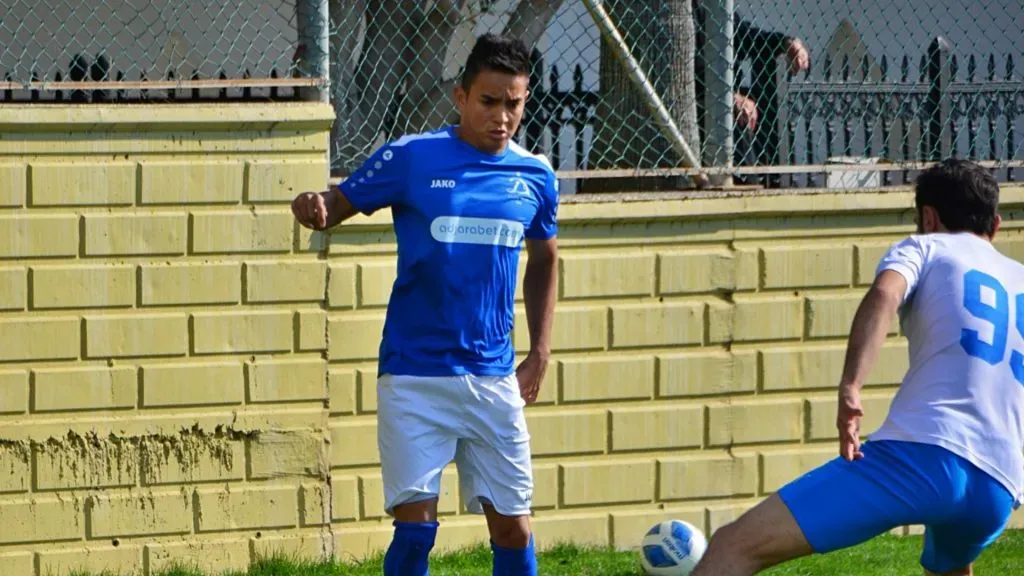 Primer gol de Óscar Santis en Europa con el Dinamo Tbilisi