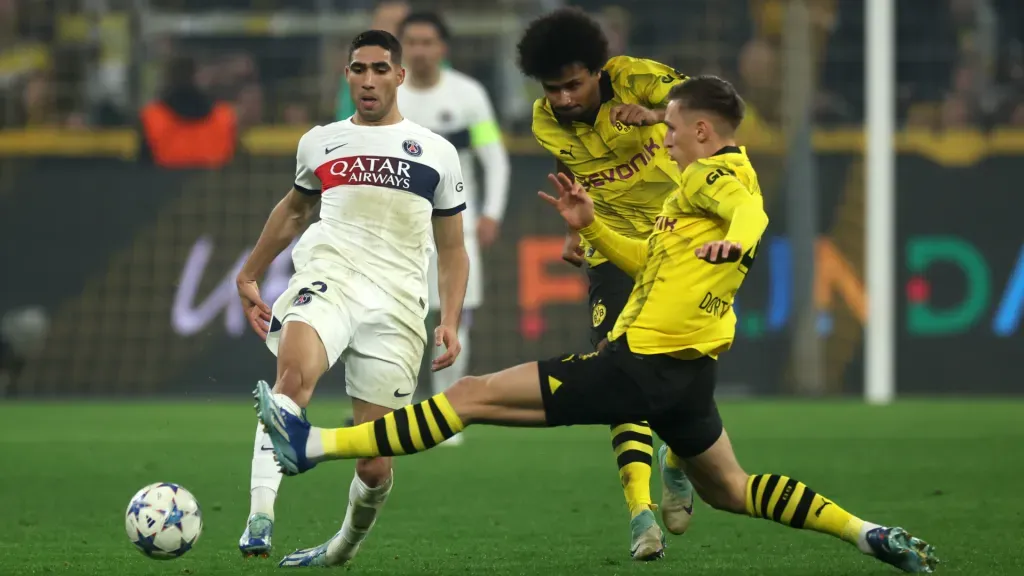 Borussia Dortmund no pudo derrotar a PSG en la fase de grupos: cayó 1-0 y luego empataron 1-1. (Foto: Alex Grimm/Getty Images)